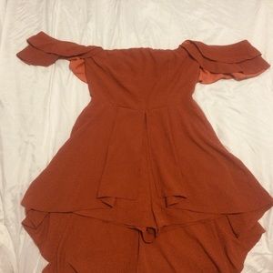 Fashion Nova Dressy High Low Romper